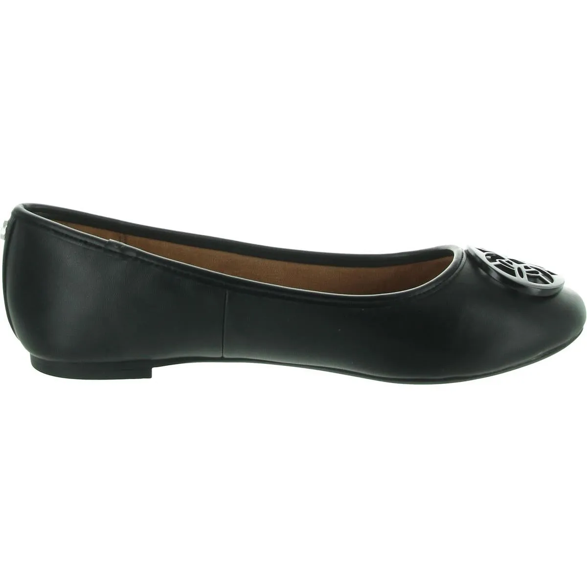 Charlotte Womens Leather Wonderlast Ballet Flats