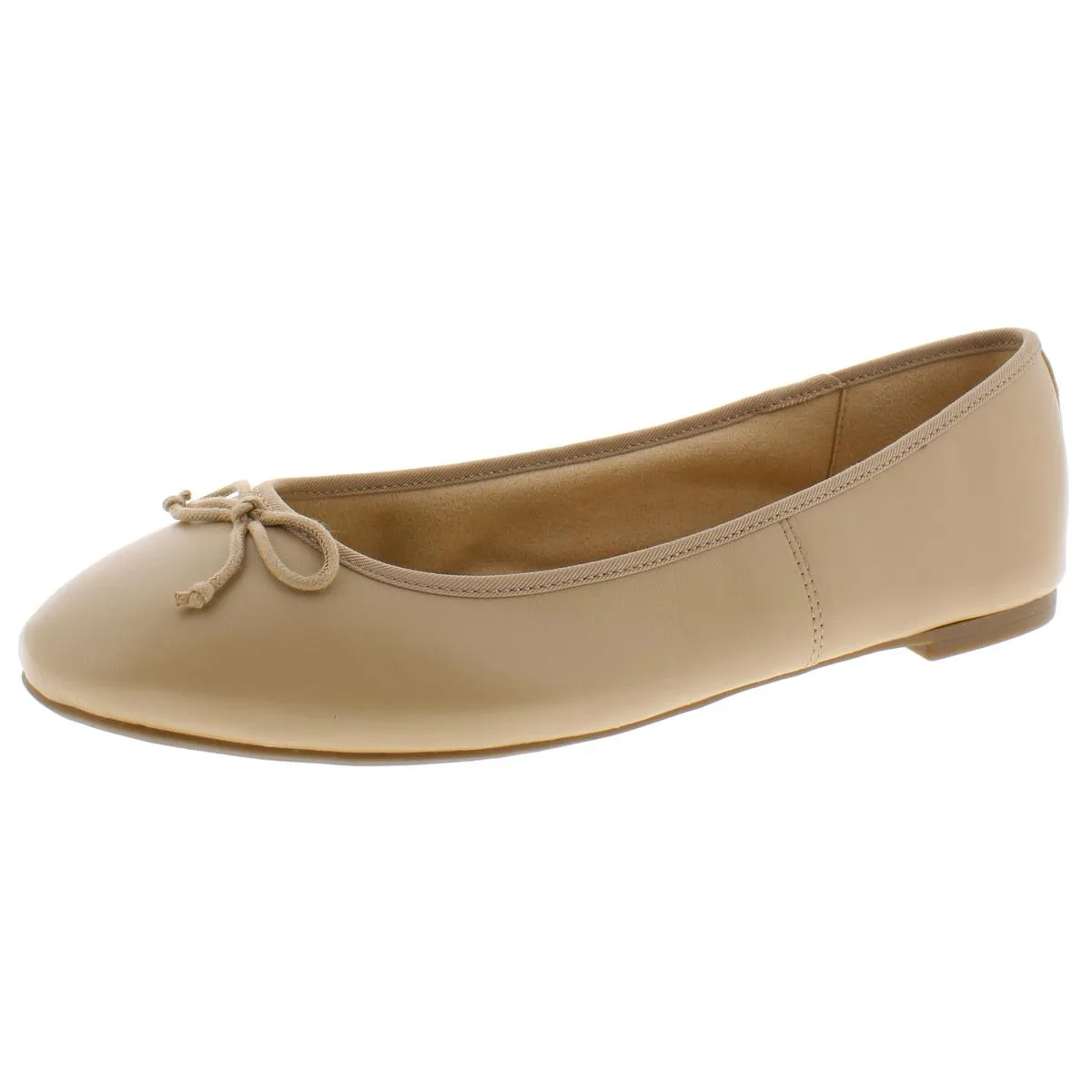 Charlotte Womens Leather Wonderlast Ballet Flats