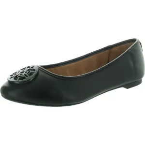 Charlotte Womens Leather Wonderlast Ballet Flats