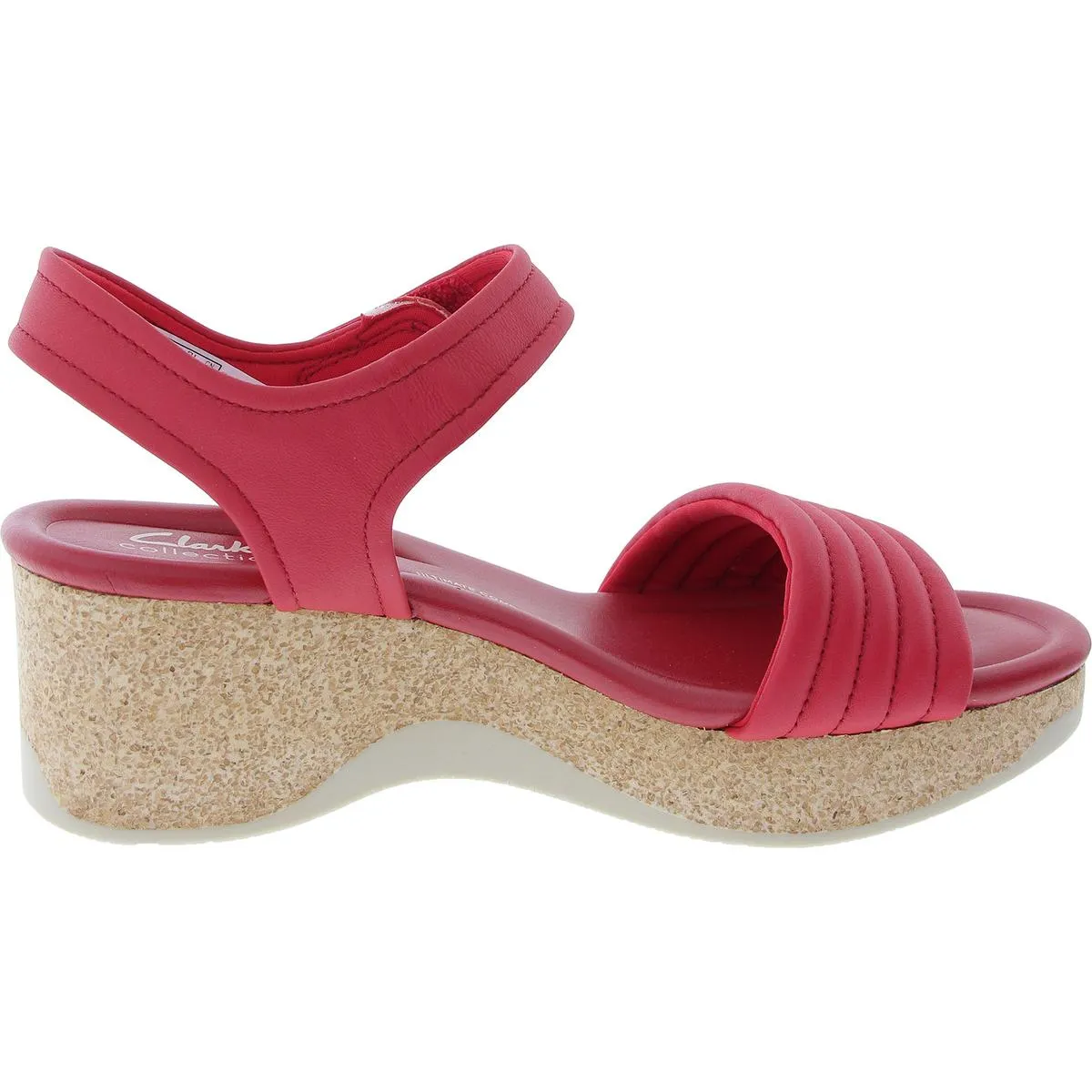 Chelseah Gem Womens Cork Leather Ankle Strap