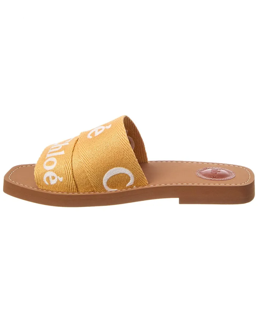 Chlo Woody Logo Canvas Slide
