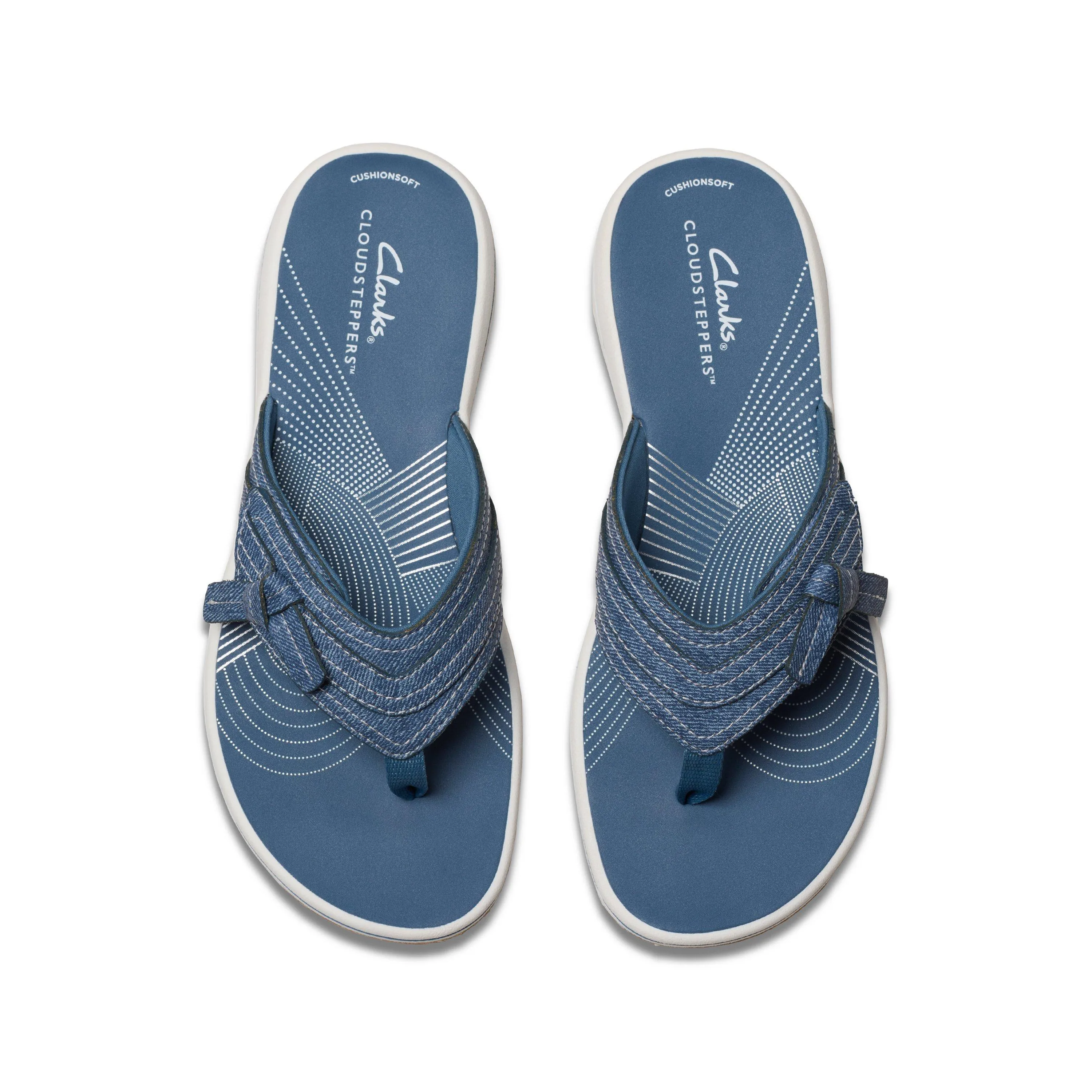 Clarks Breeze Dalia in Blue Synthetic