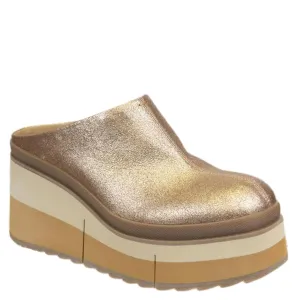 Coach Clog In Gold