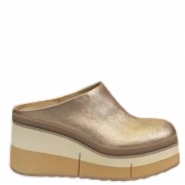 Coach Clog In Gold