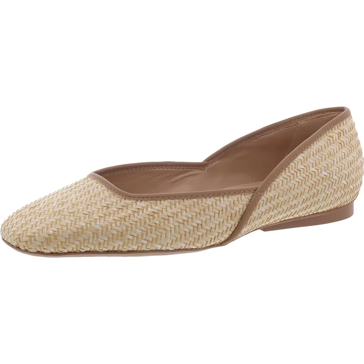 Cody 2 Womens Woven Slip-On Ballet Flats
