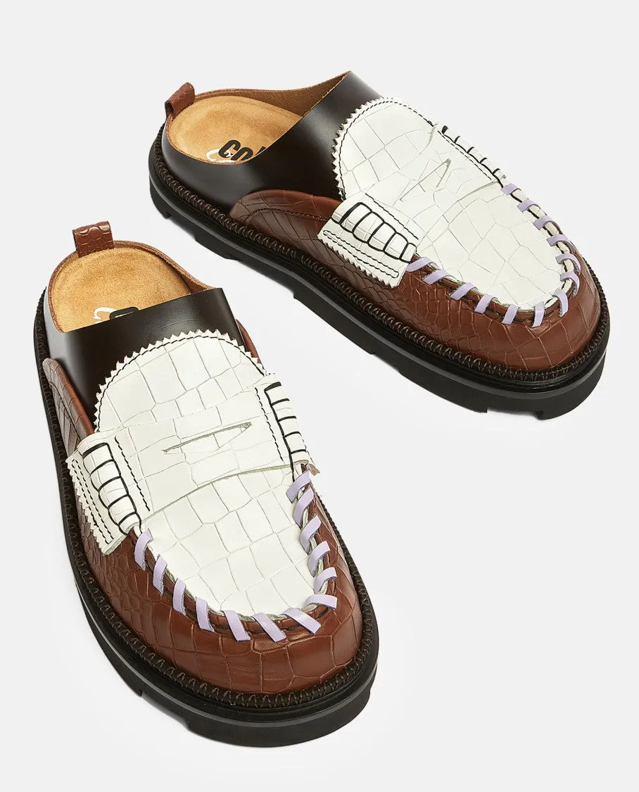 College Chunky Mules