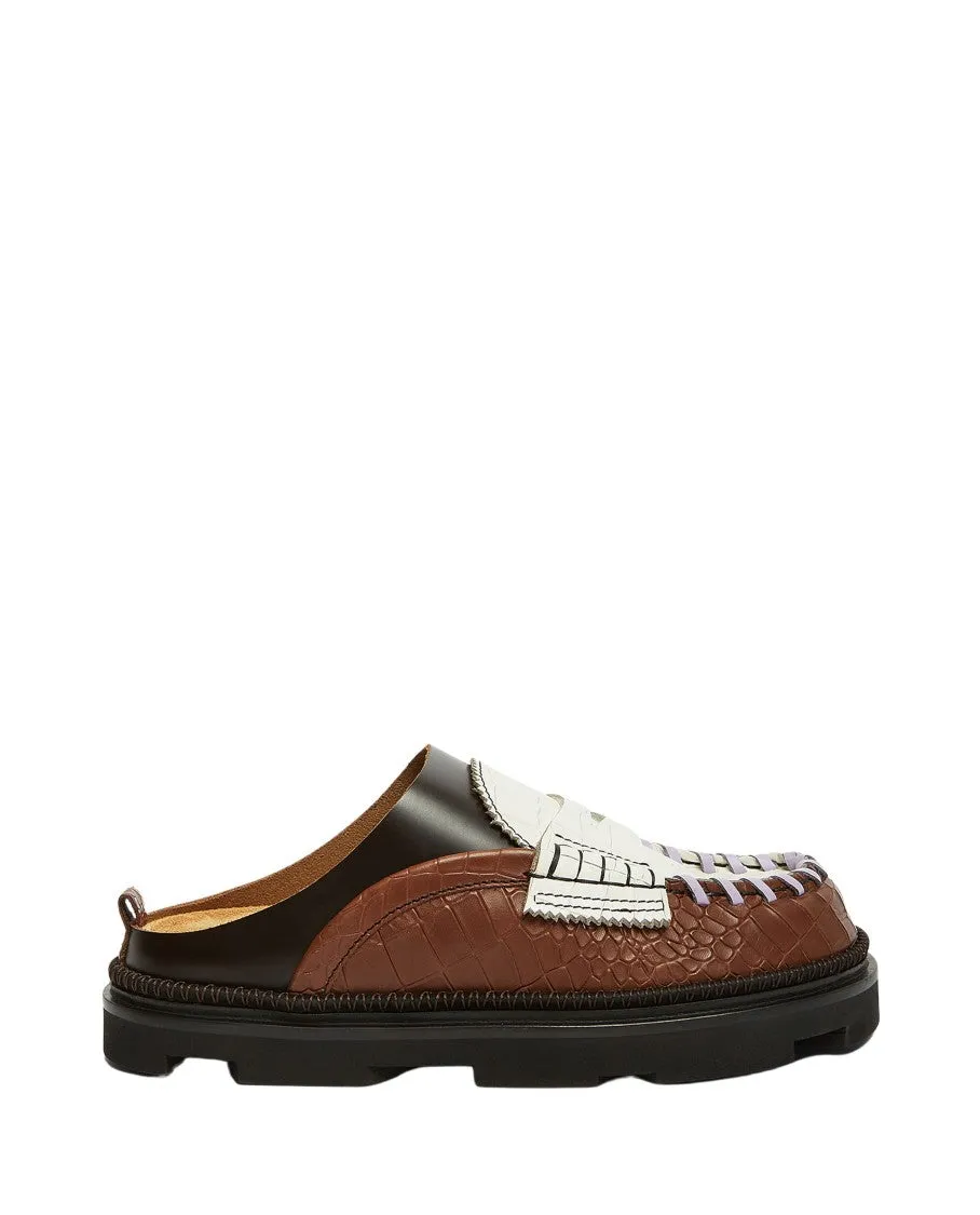 College Chunky Mules