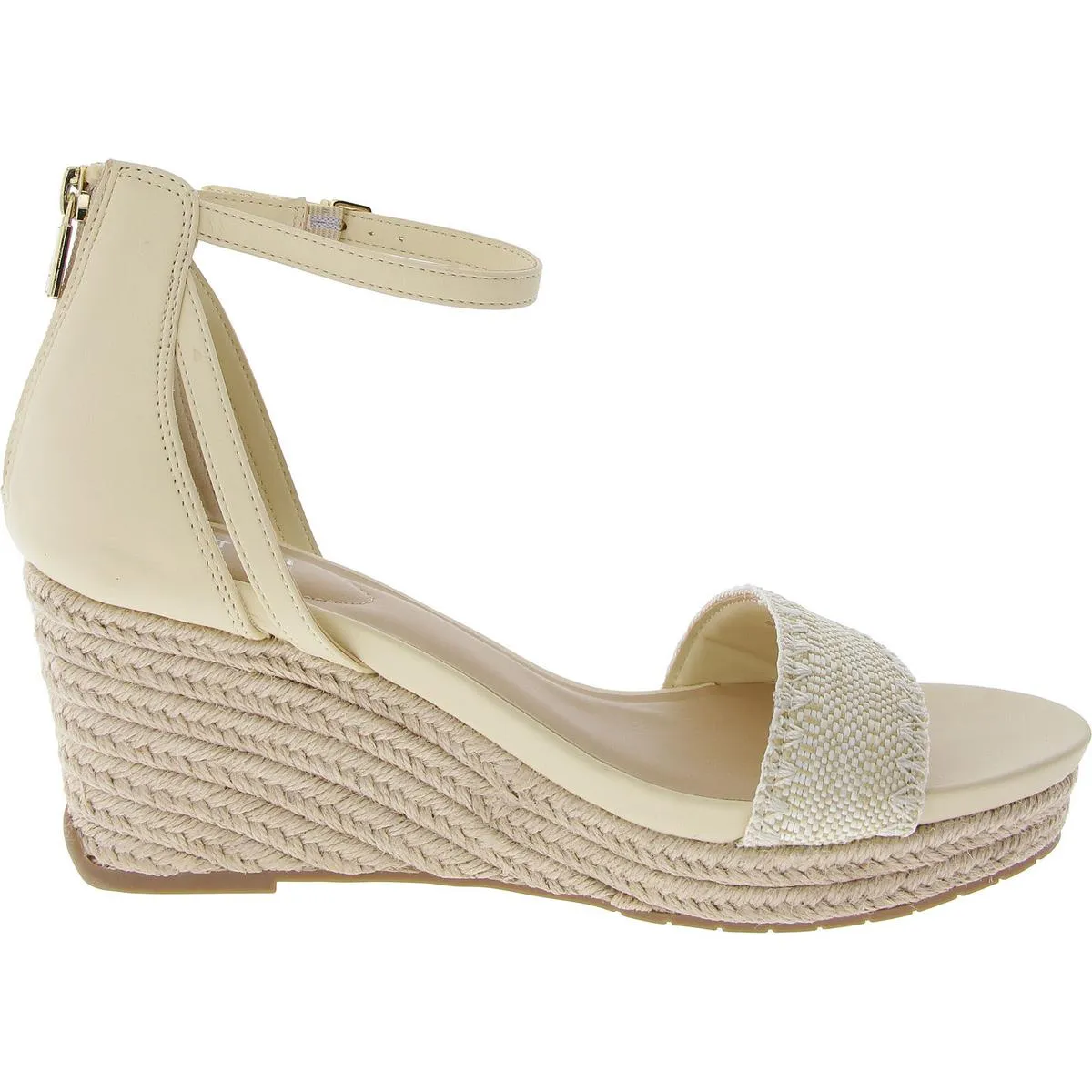 Colton Womens Back Zipper Strappy Ankle Strap