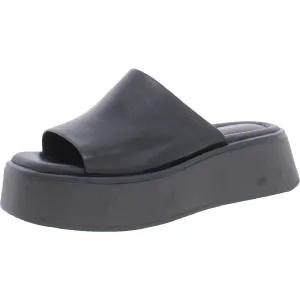 Courtney  Womens Leather PlSp Platform Sandals