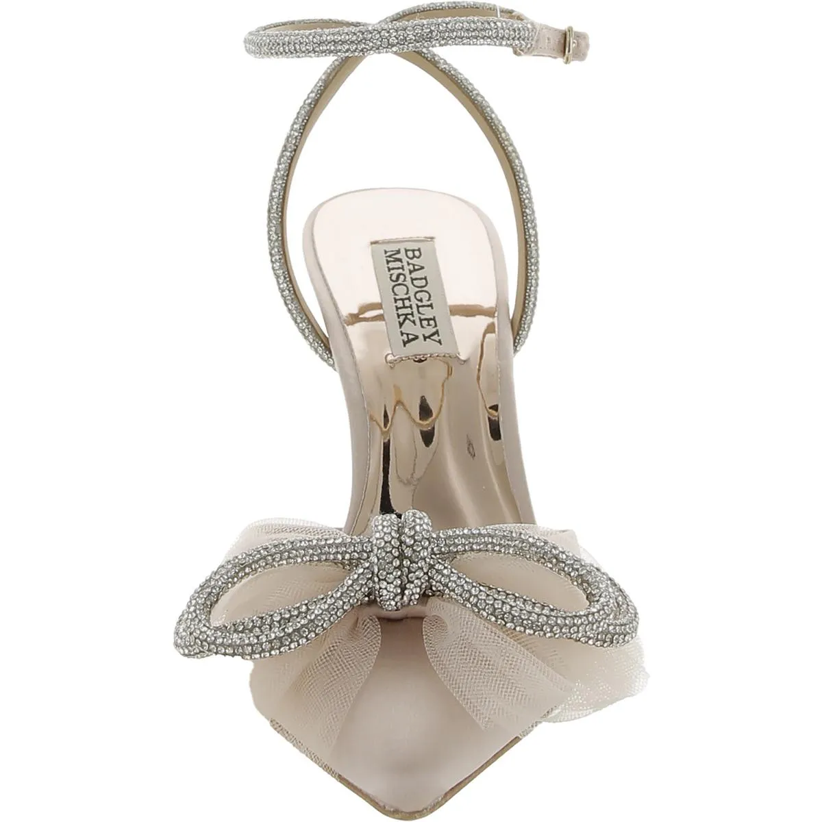 Crystal Womens Embellished Dressy Heels