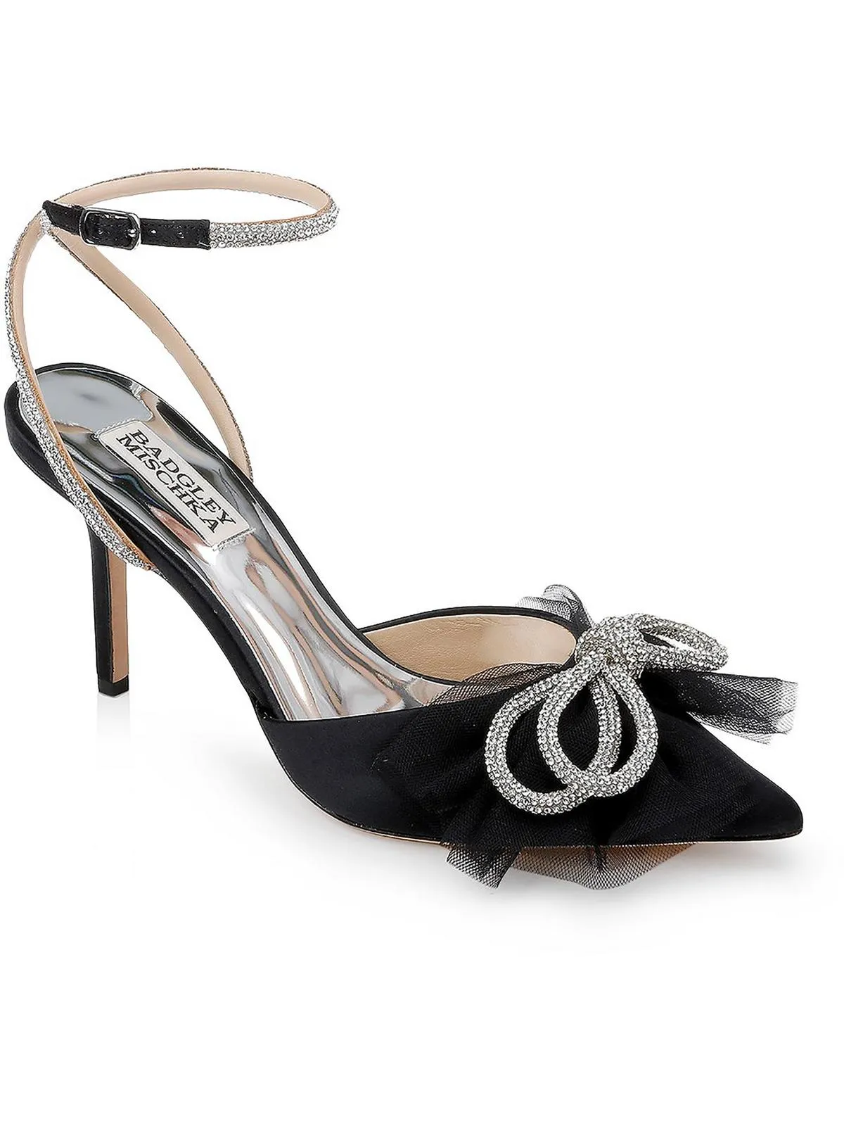 Crystal Womens Embellished Dressy Heels