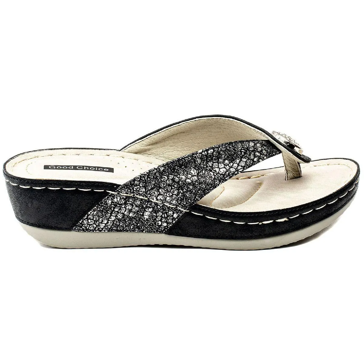 Dafni Womens Wedge Slip On Platforms