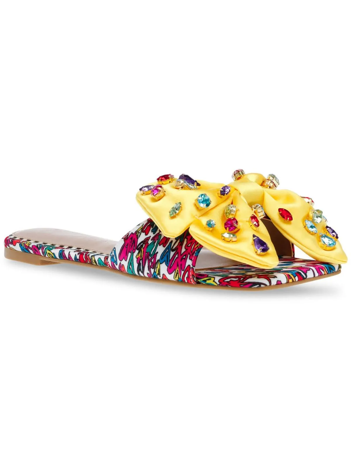 Daisy Womens Comfort Insole Slip On Slides