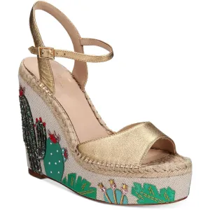 Dallas Womens Cactus Ankle Wedge Heels