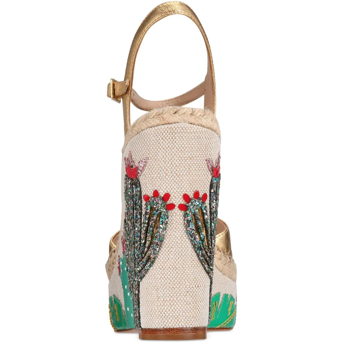 Dallas Womens Cactus Ankle Wedge Heels