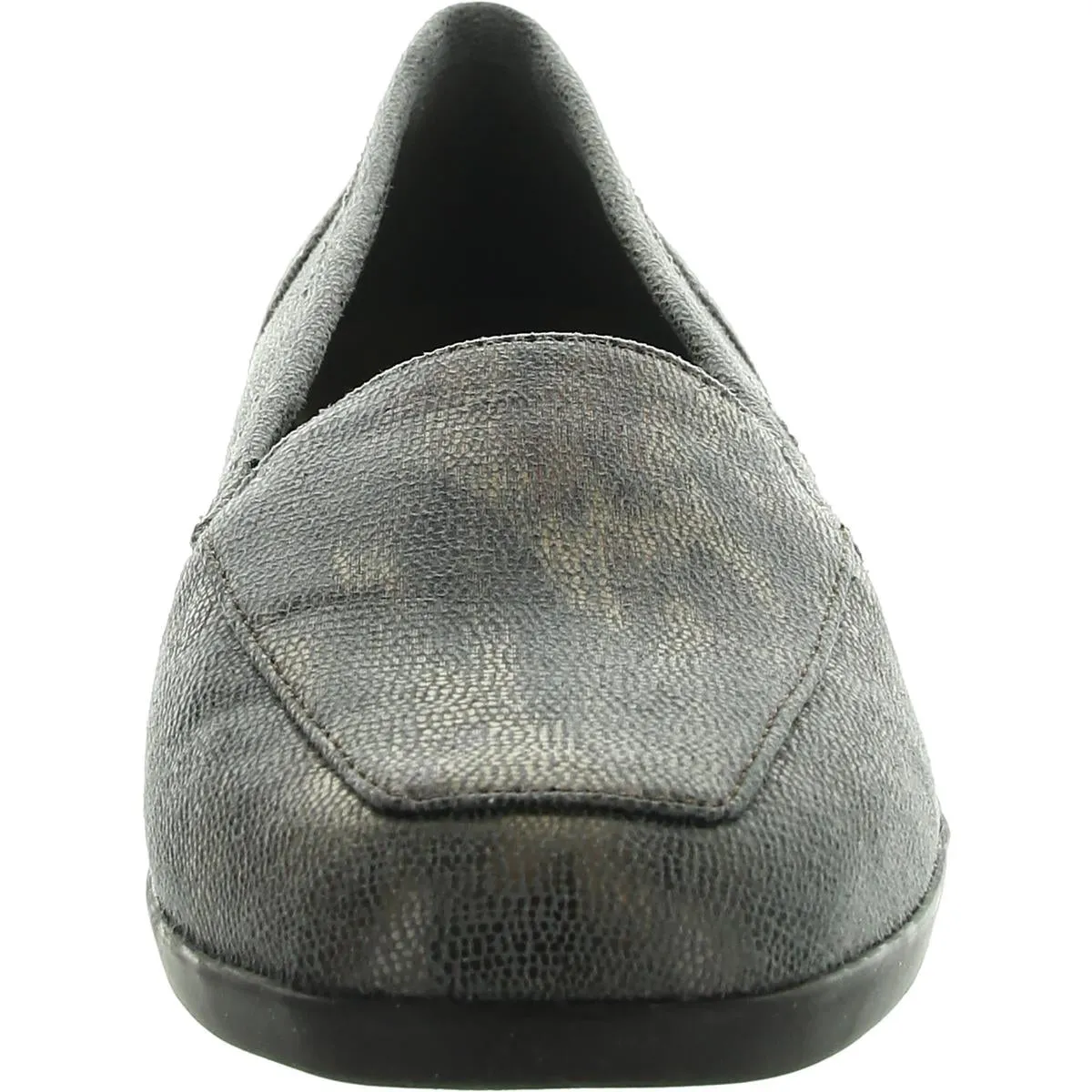 DEVITT18 Womens Cushioned Footbed Faux Leather Loafers