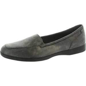 DEVITT18 Womens Cushioned Footbed Faux Leather Loafers