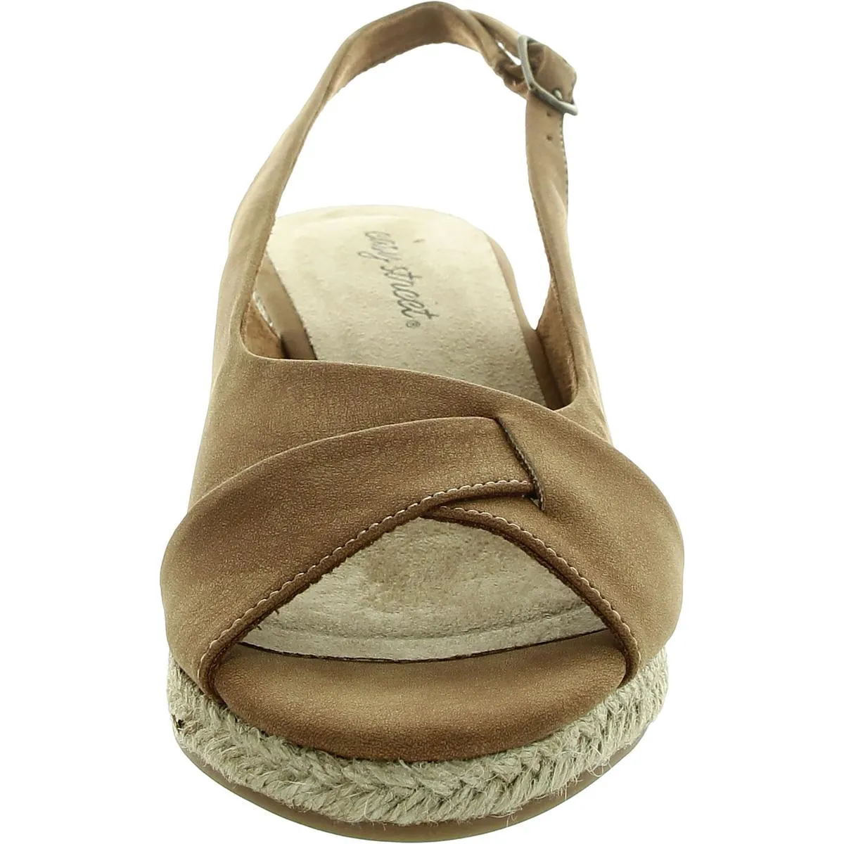 Devlin Womens Padded Insole Faux Suede Espadrilles
