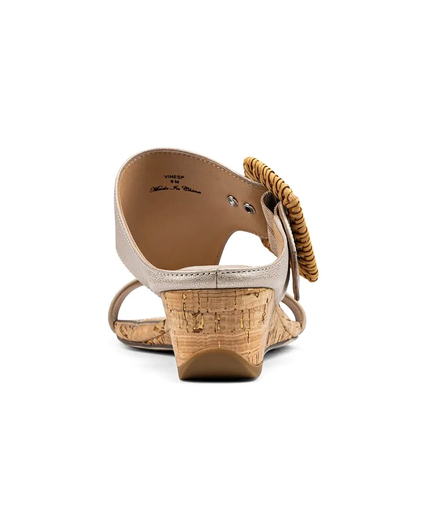 Donald Pliner Vine Leather Slide