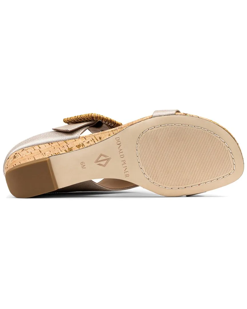 Donald Pliner Vine Leather Slide