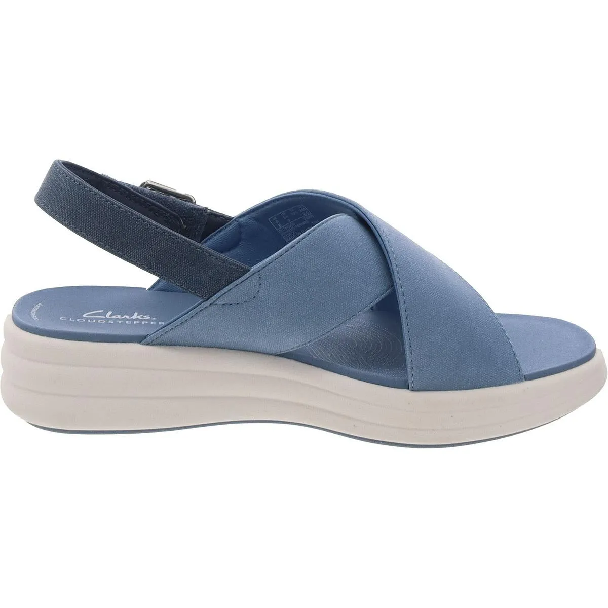DRIFT SUN Womens Cut-Out Manmade Flatform Sandals