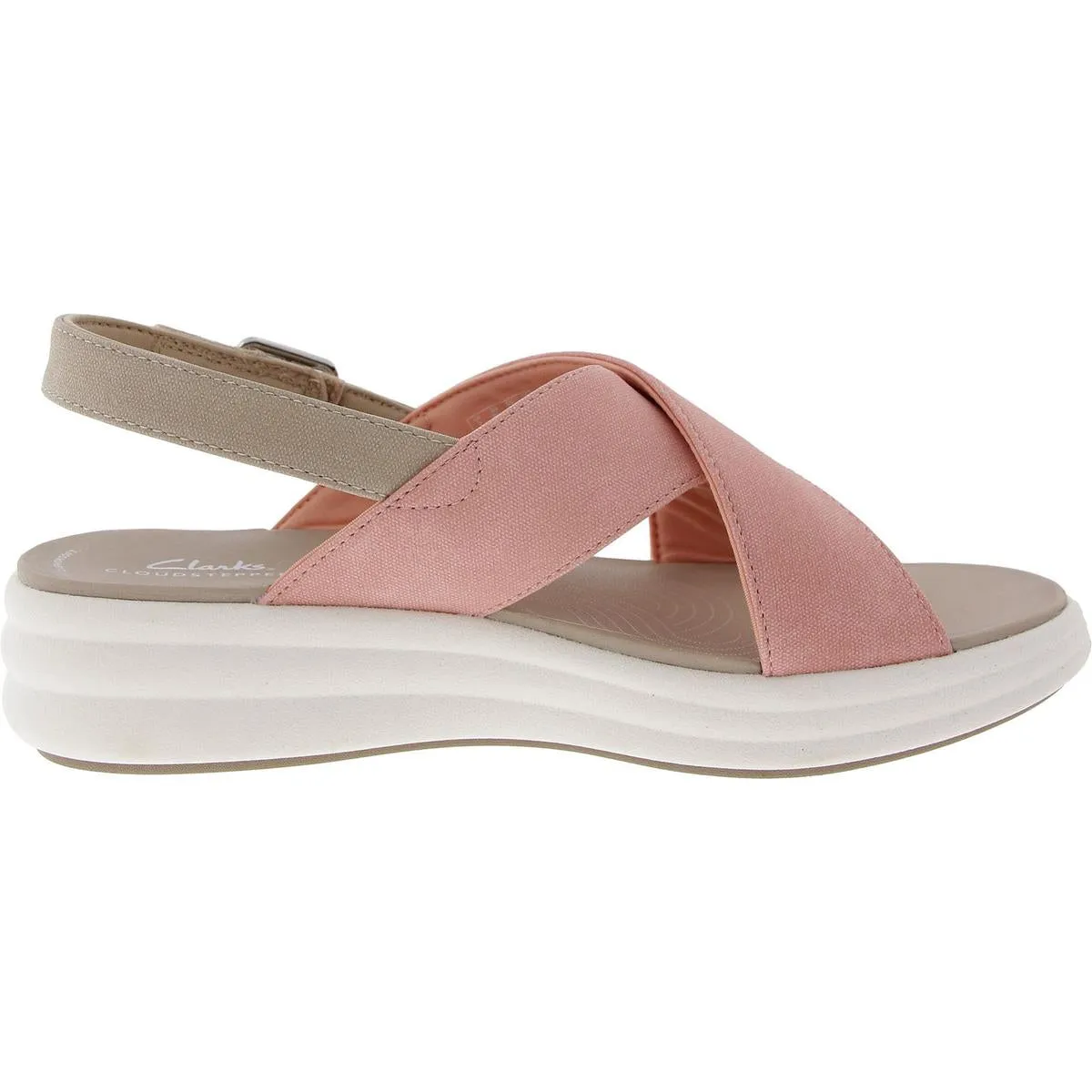 Drift Sun Womens Faux Leather Cri- Slingback Sandals