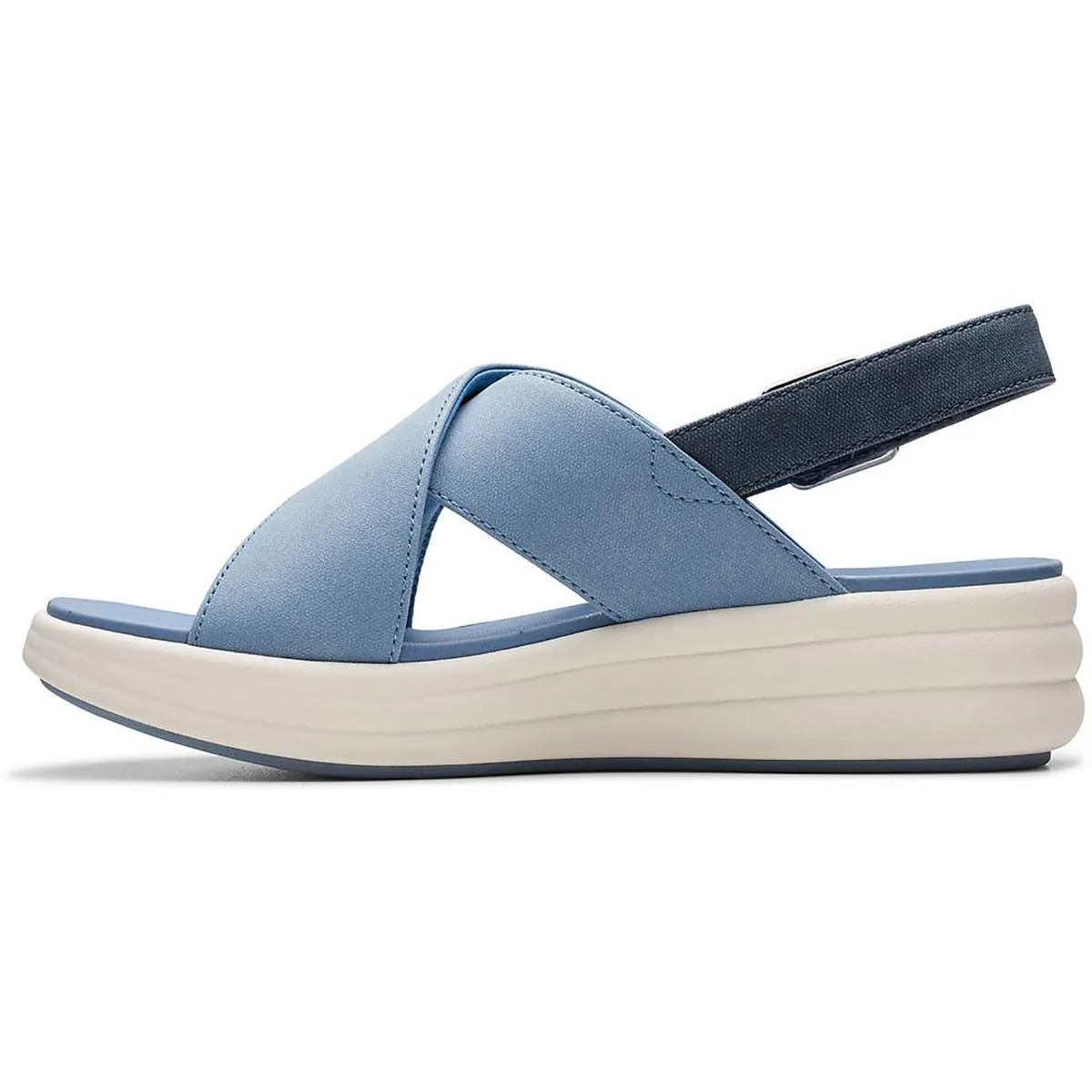 Drift Sun Womens Faux Leather Cri- Slingback Sandals