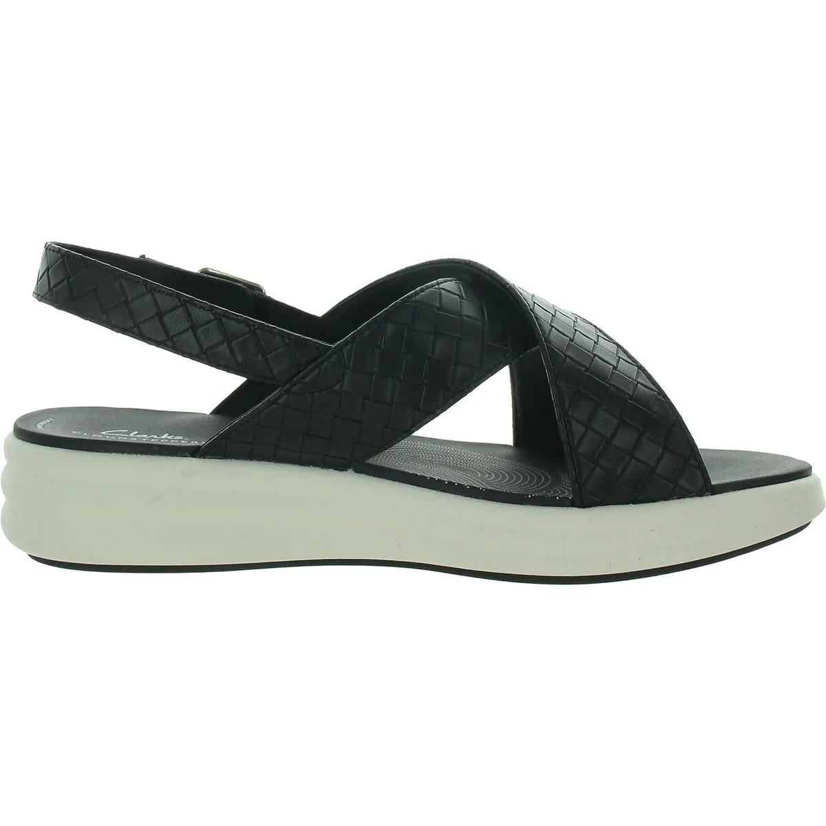 Drift Sun Womens Faux Leather Cri- Slingback Sandals