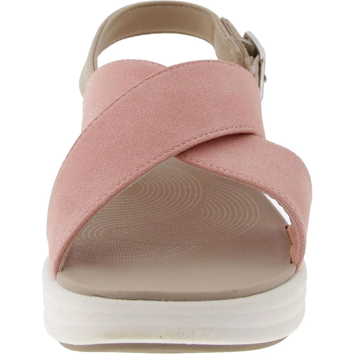 Drift Sun Womens Faux Leather Cri- Slingback Sandals