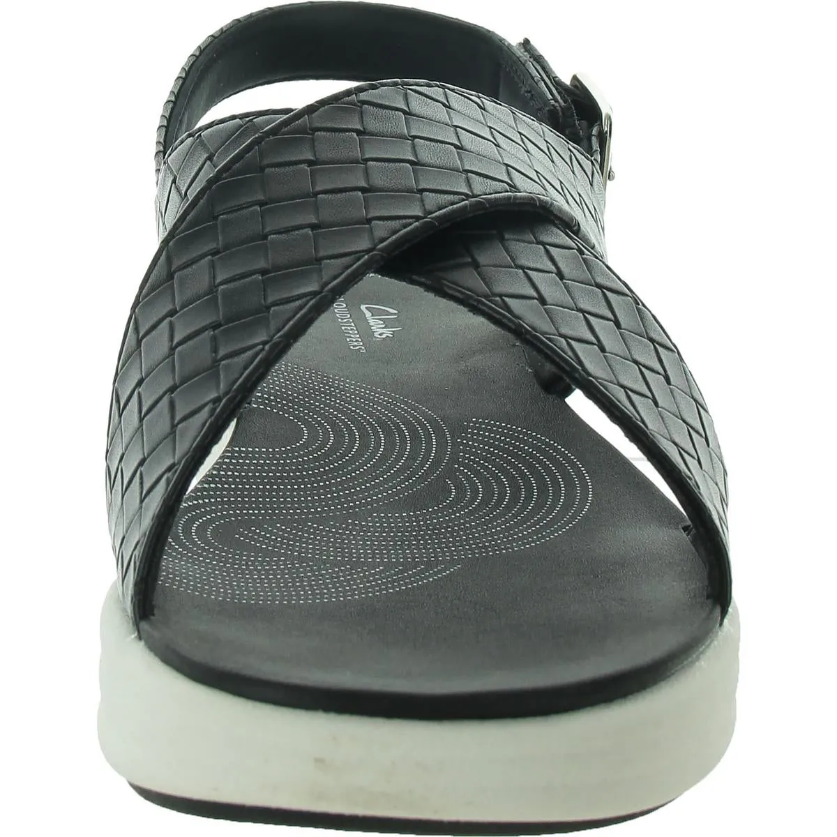 Drift Sun Womens Faux Leather Cri- Slingback Sandals
