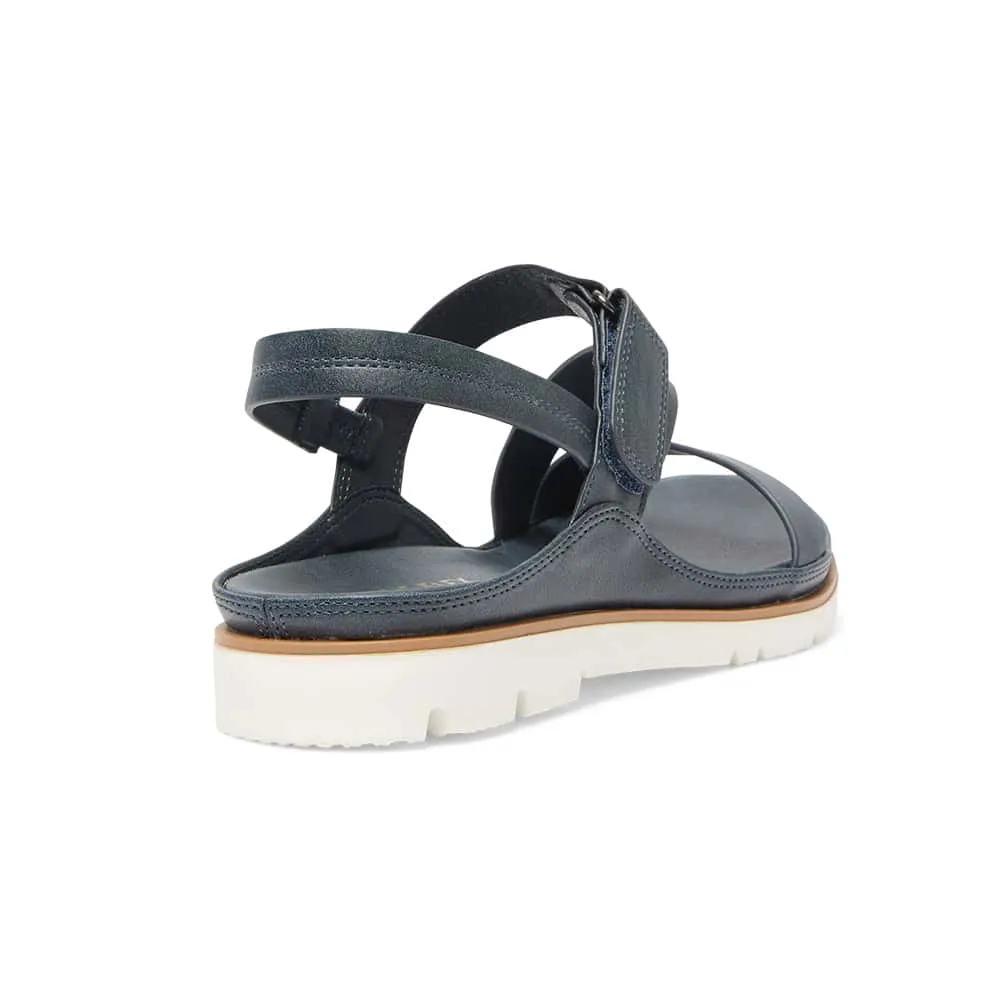Egypt Sandal in Navy