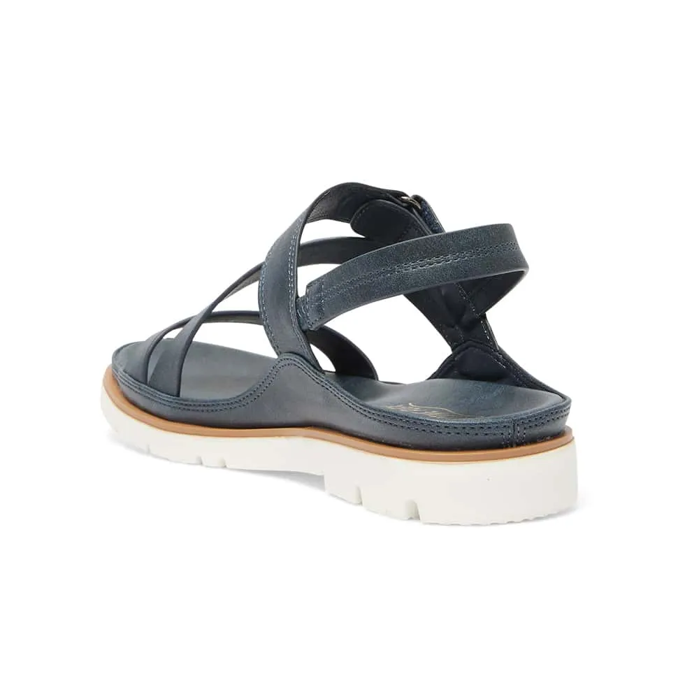 Egypt Sandal in Navy