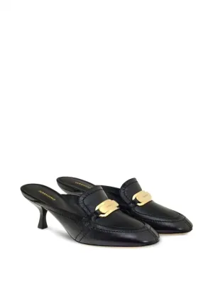 Elodye Slip Mule In Black