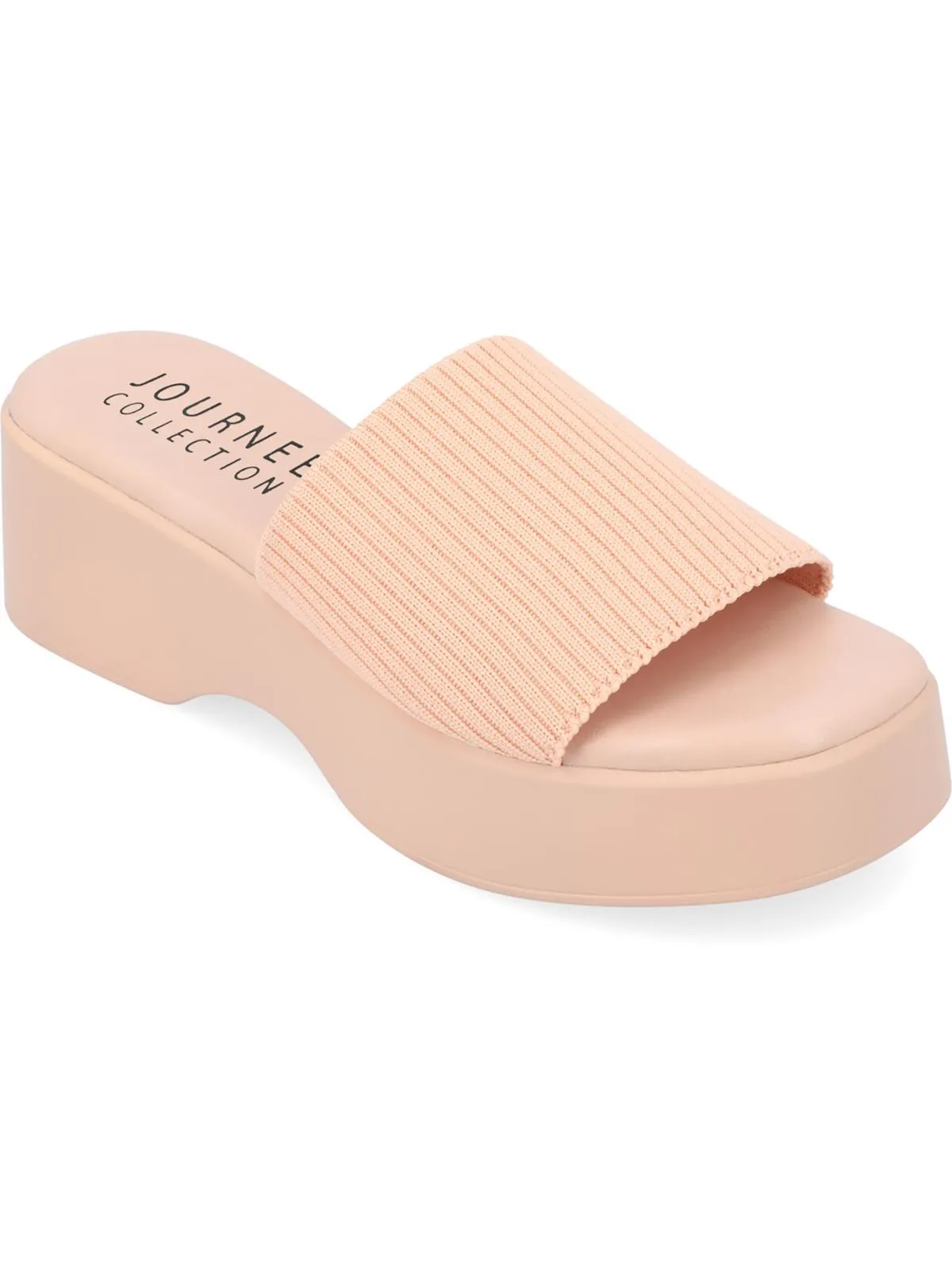 Emani Womens Slip On Casual Slide Sandals