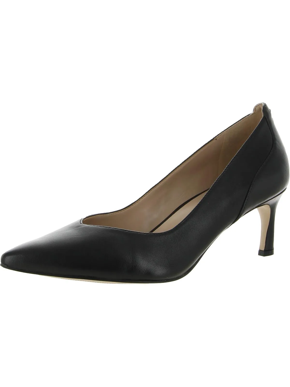 Faelyn Womens Cushioned Footbed Pointed Toe Pumps