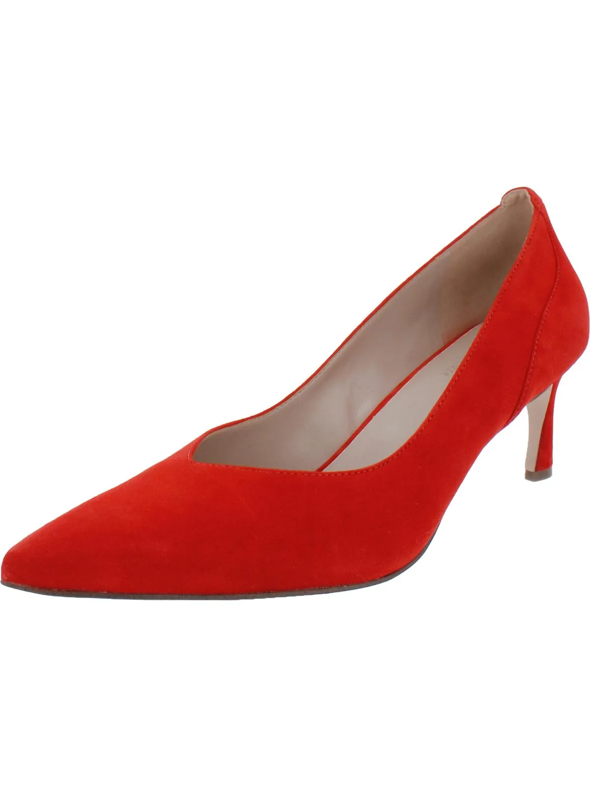 Faelyn Womens Cushioned Footbed Pointed Toe Pumps
