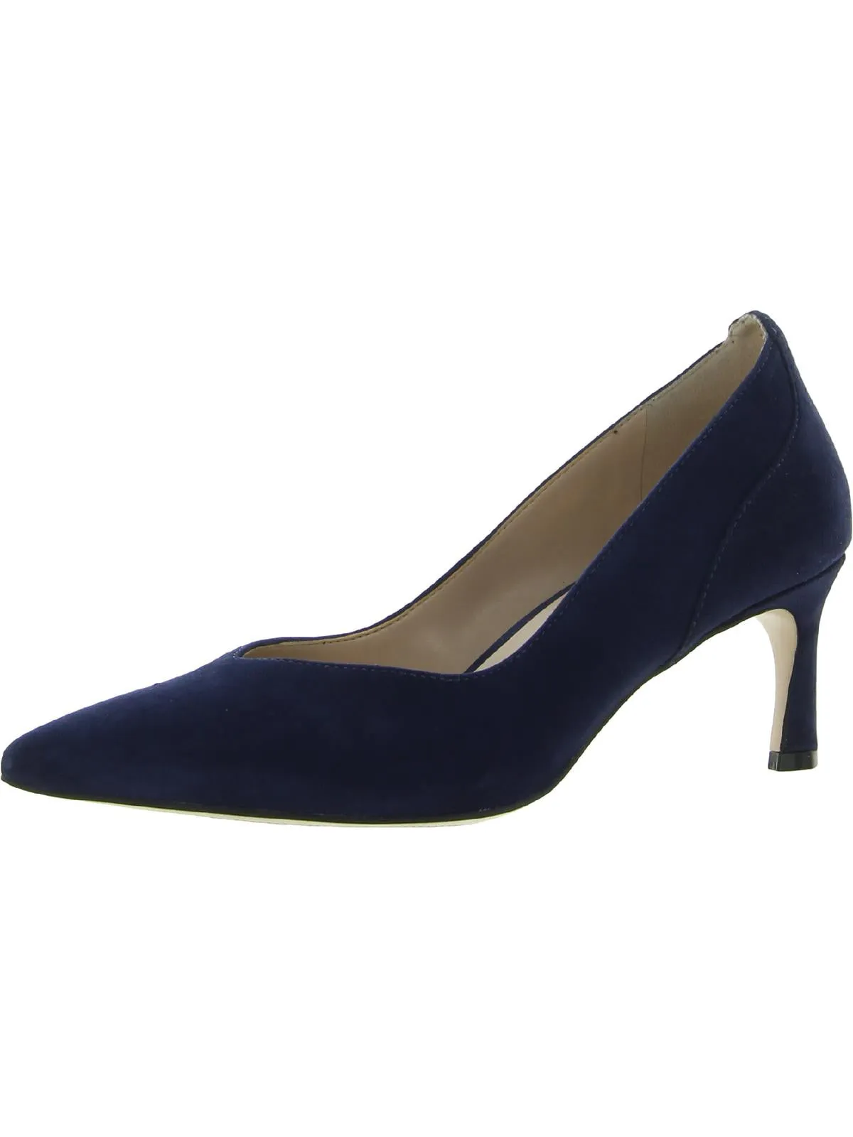 Faelyn Womens Cushioned Footbed Pointed Toe Pumps