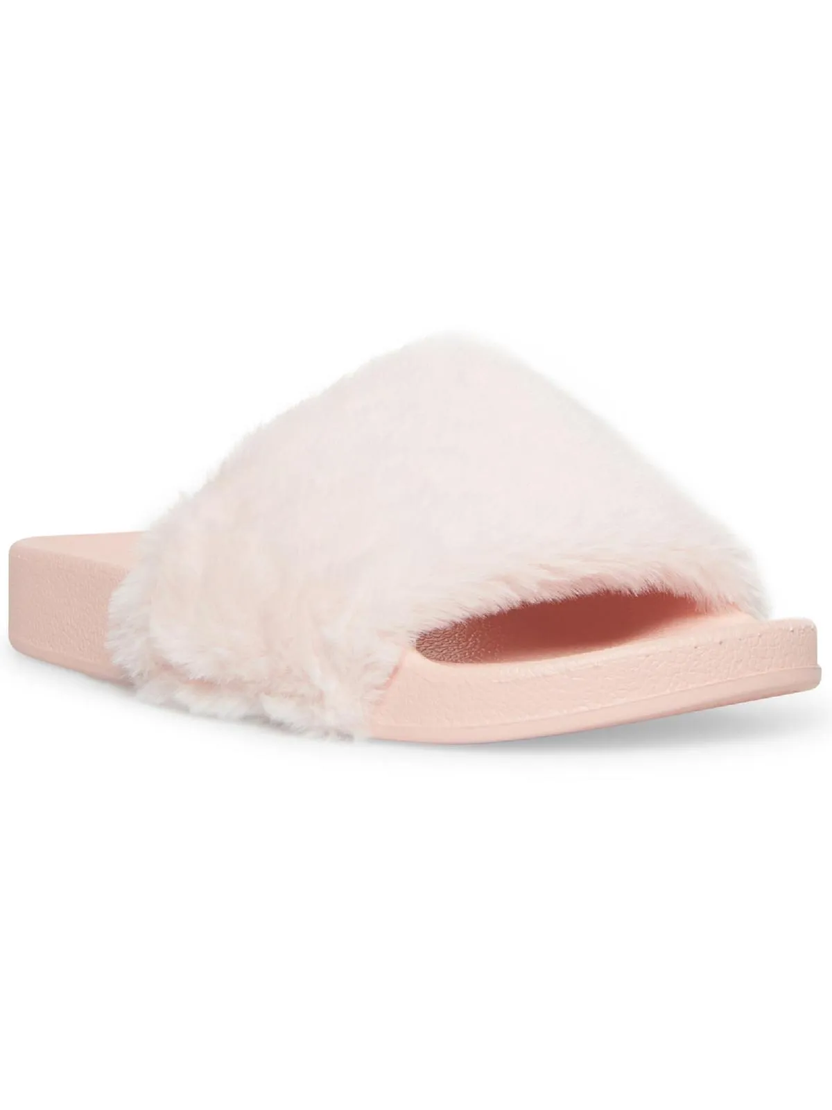 Fancy Womens Solid Slip On Slide Sandals