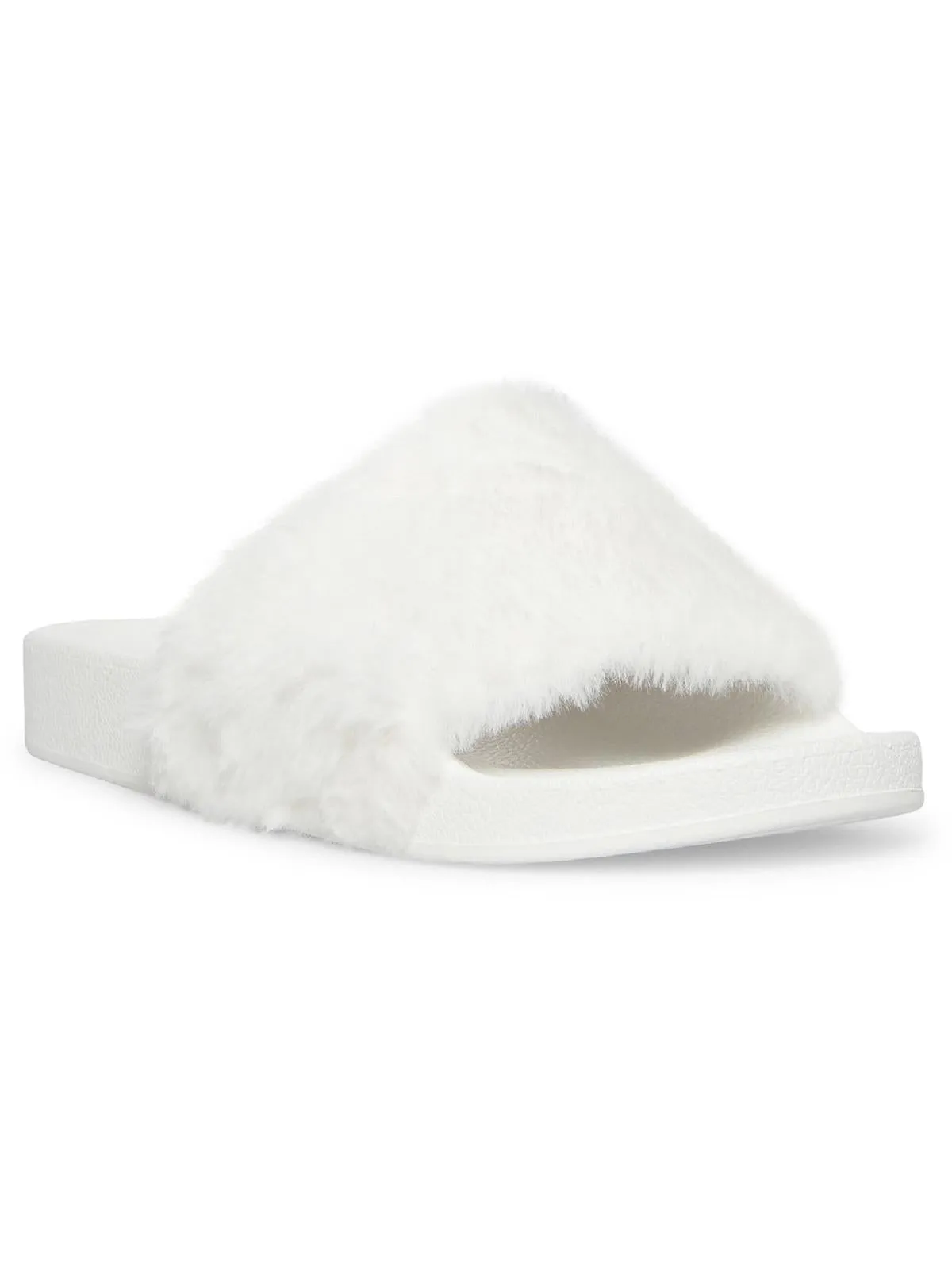 Fancy Womens Solid Slip On Slide Sandals