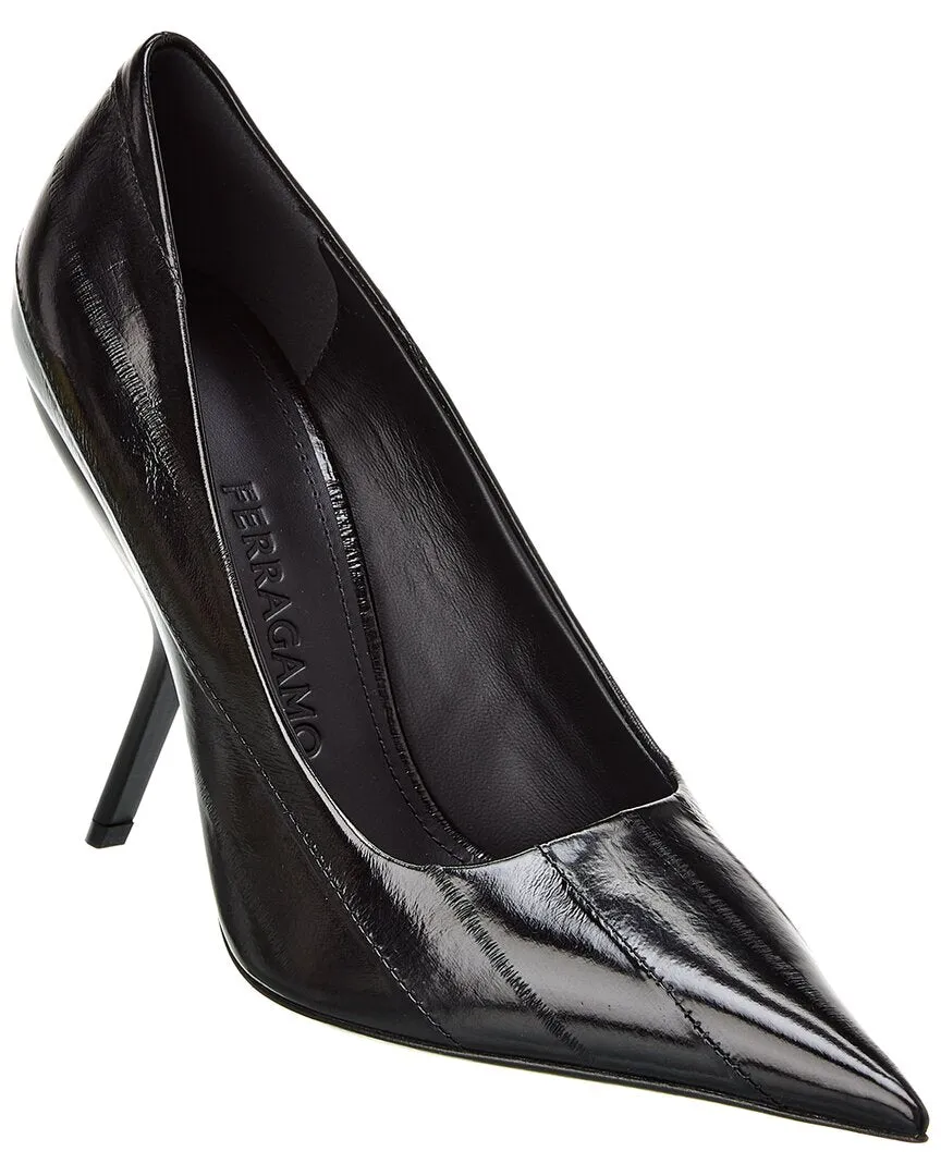 Ferragamo Erica X5 Satin Pump