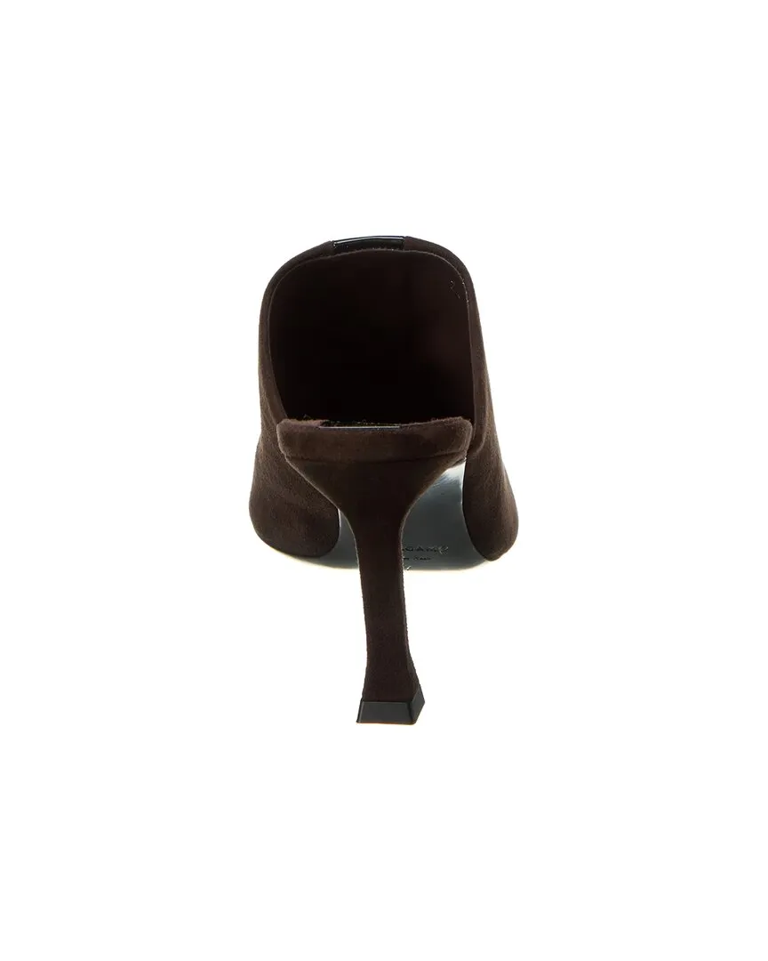 Ferragamo Graph Sophye Suede Mule