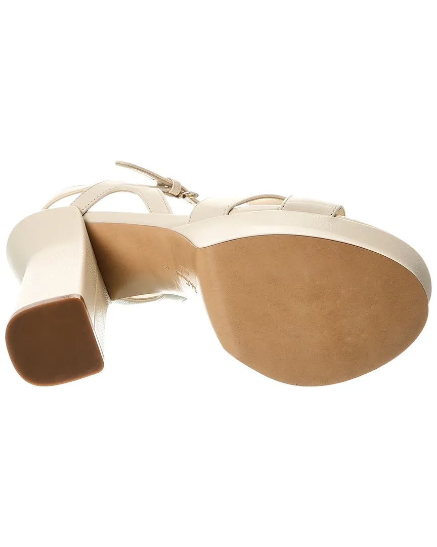Ferragamo Sonya Leather Platform Sandal