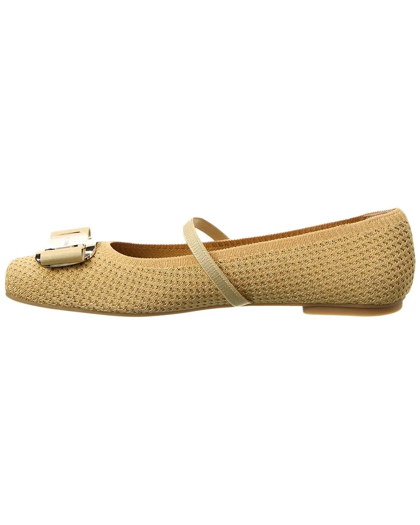 Ferragamo Zina Knit Flat