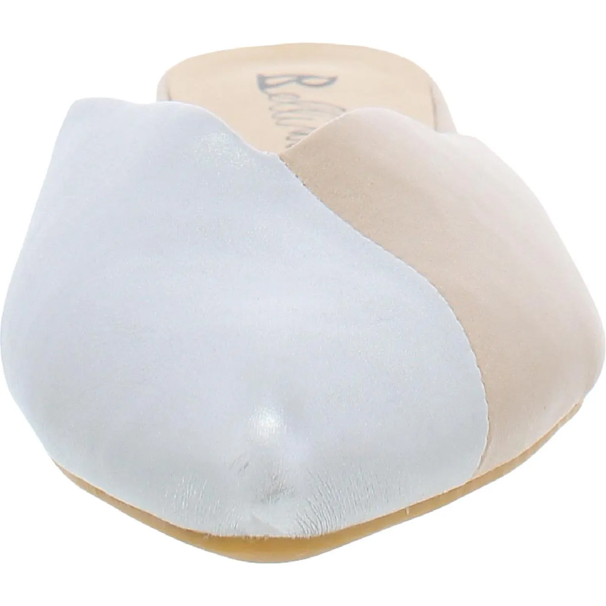 Flex Womens Faux Leather Almond Toe Mules