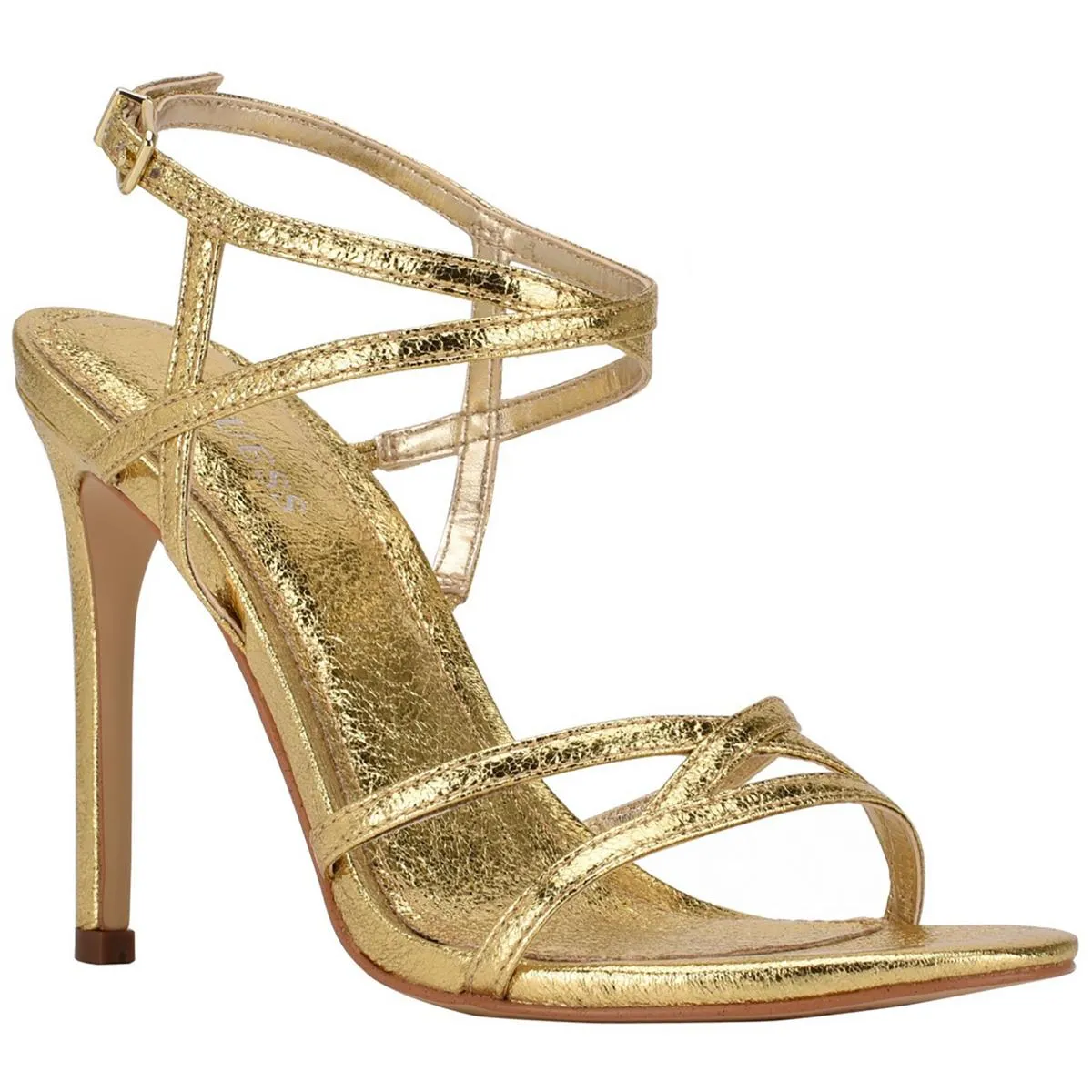 Fumi Womens Faux Leather Dressy Heels