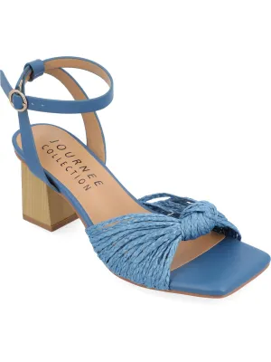 Galinda Womens Summer Dress Block Heel