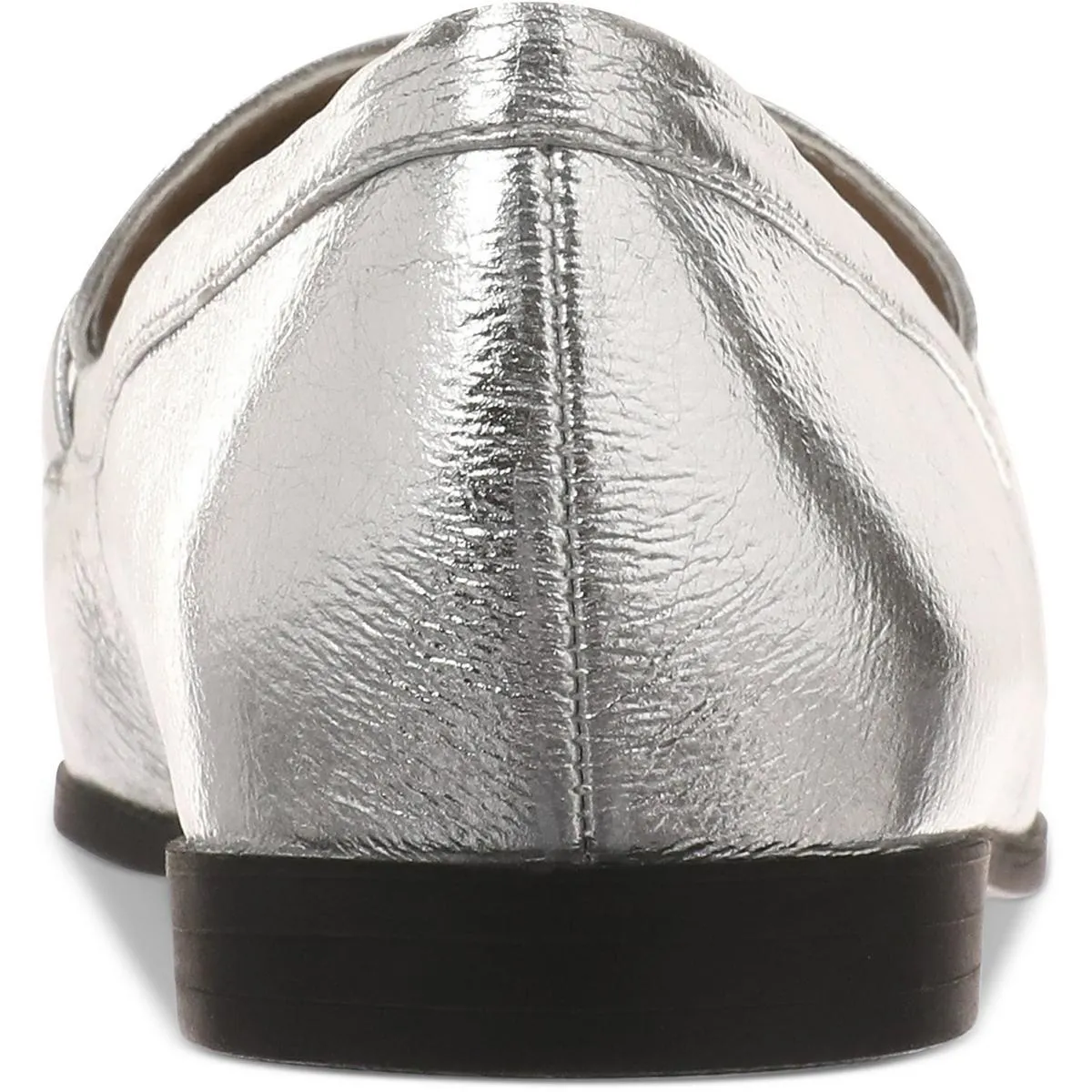 Gayylep Womens Chain Metallic Clogs