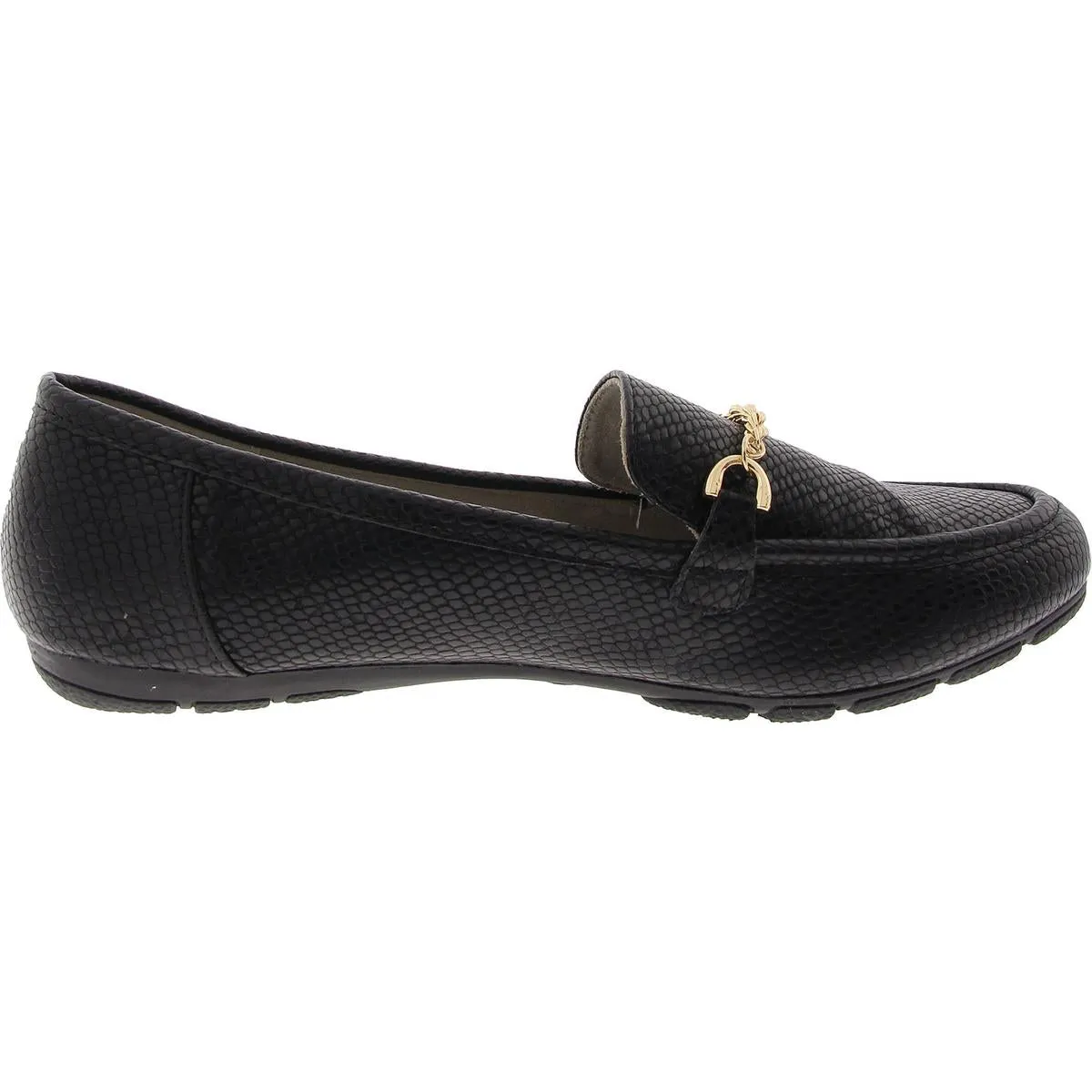 GENIUS Womens Animal Print Manmade Loafers