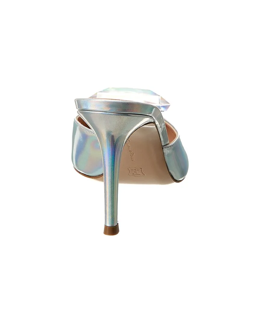 Gianvito Rossi Jaipur 85 Leather Mule