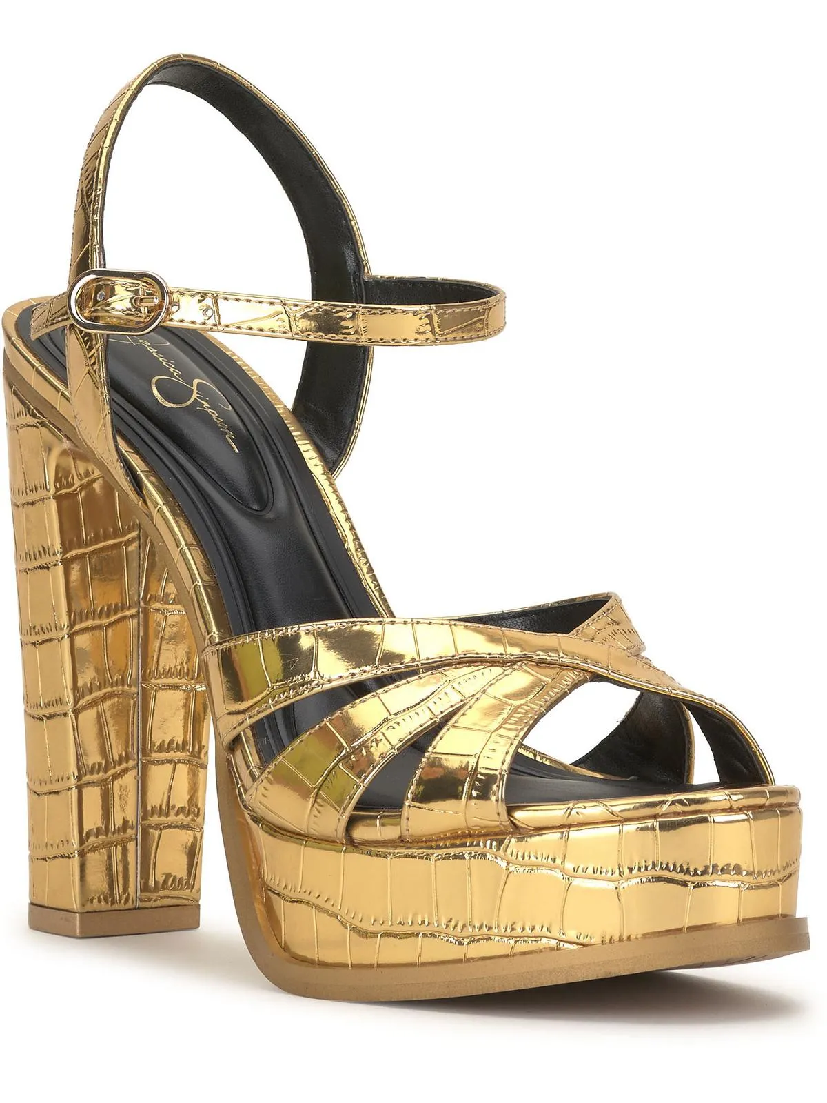 Giddings Womens Buckle Platform Sandals